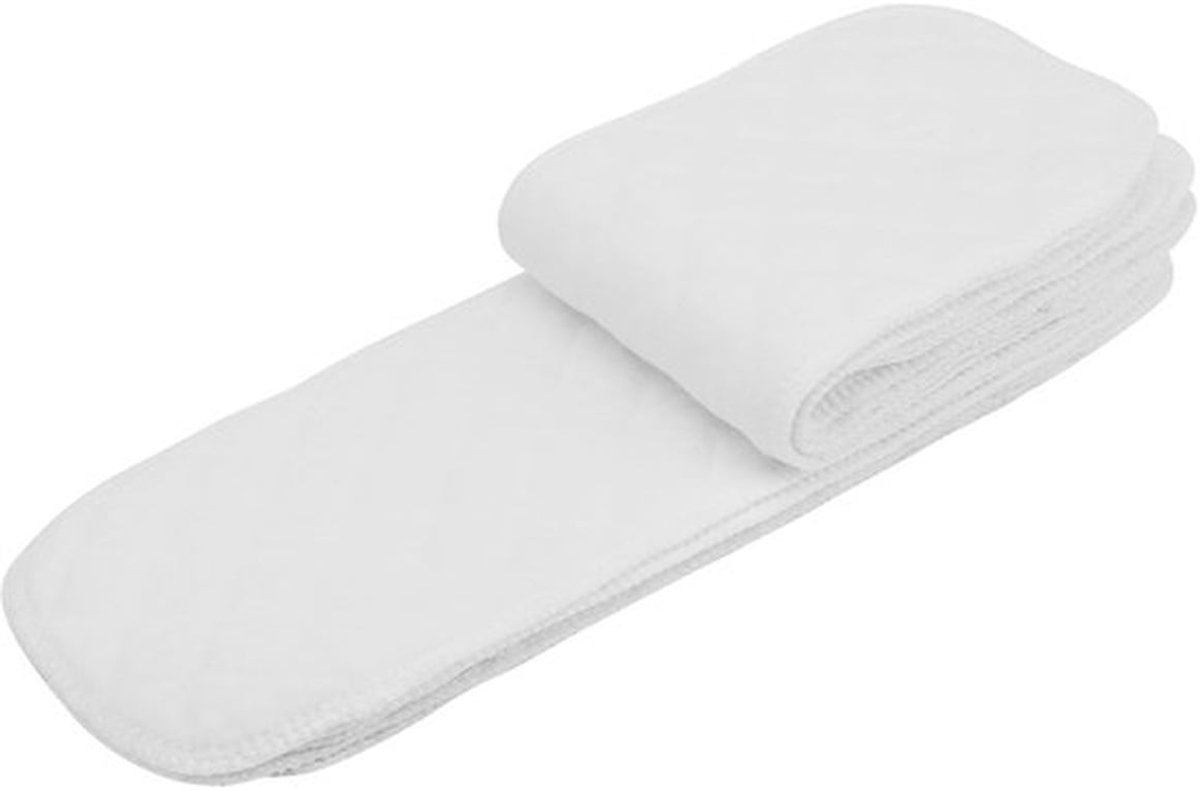 Wasbare Luiers Hoog Absorptievermogen - Katoenen Luiers - Herbruikbare Luiers - Zachte Luiers - Ademend - 10 Stuks