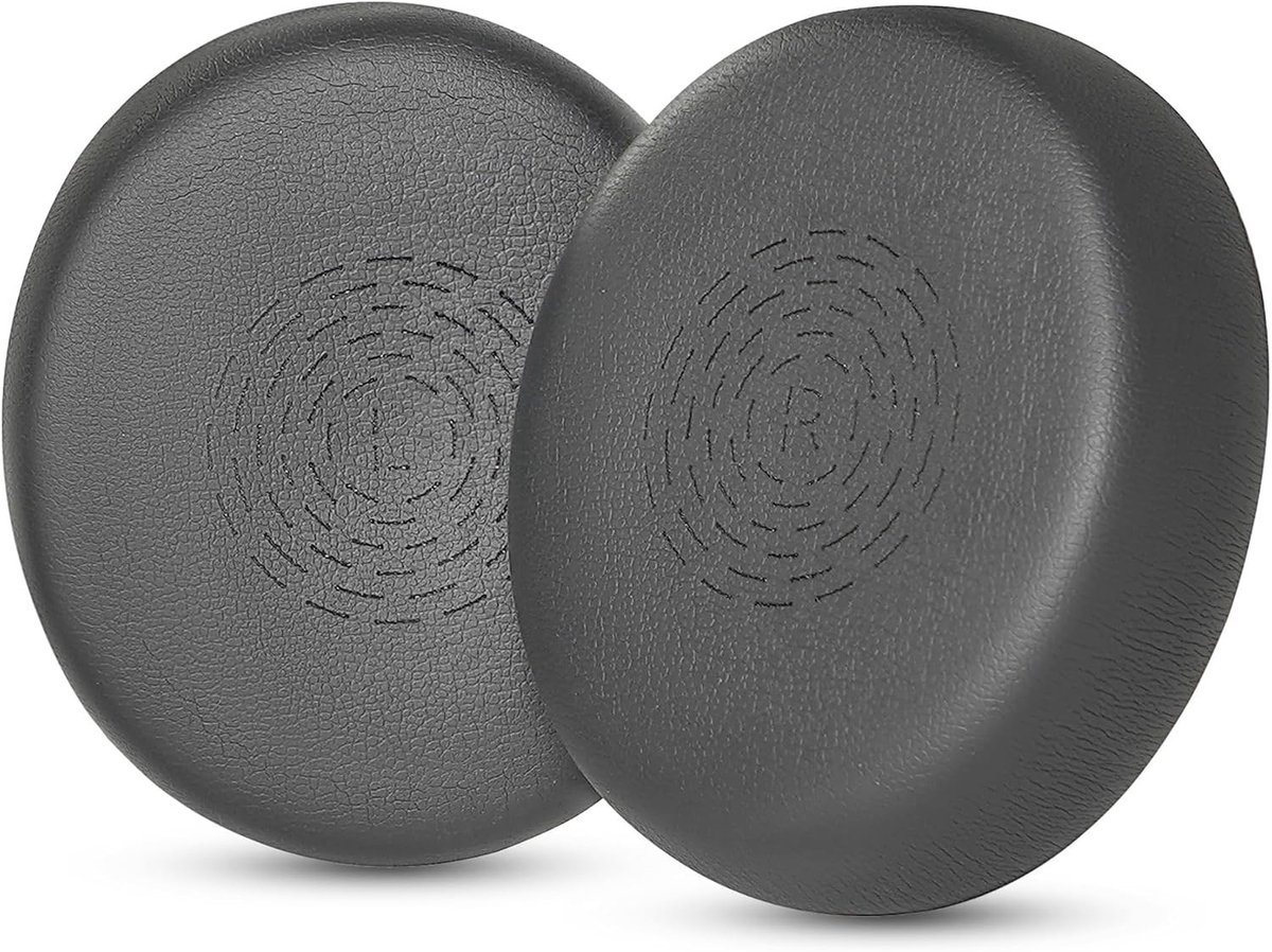 Vervangende Oorkussens voor Jabra Evolve2 55 - Zachte Leren Oorkussens met Geheugenfoam voor Comfortabel Draagplezier en Geluidsisolatie