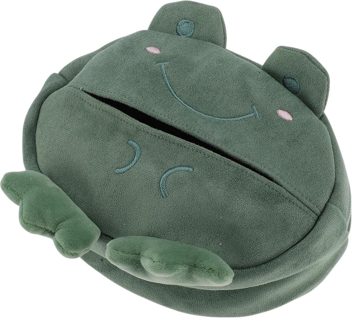 Tissuehouder voor auto 19 x 12 x 6 cm - Pluche - Verstelbare riemmontage - Comfortabel autorijden - ShopVlot