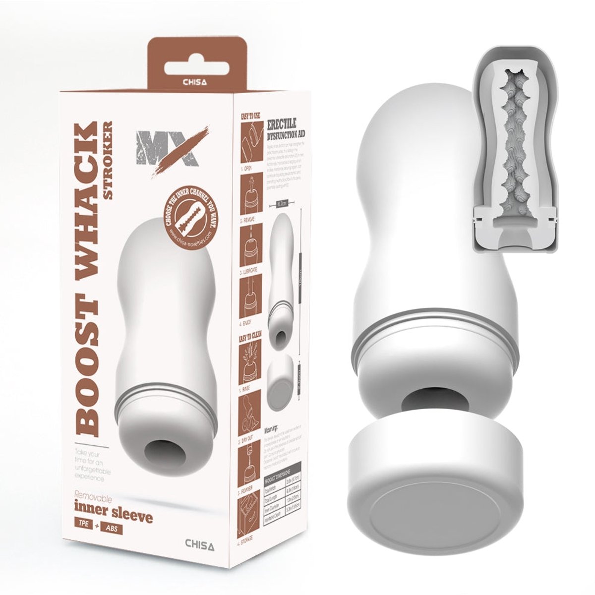 Chisa - Boost Whack - Stroker Masturbator - Wit