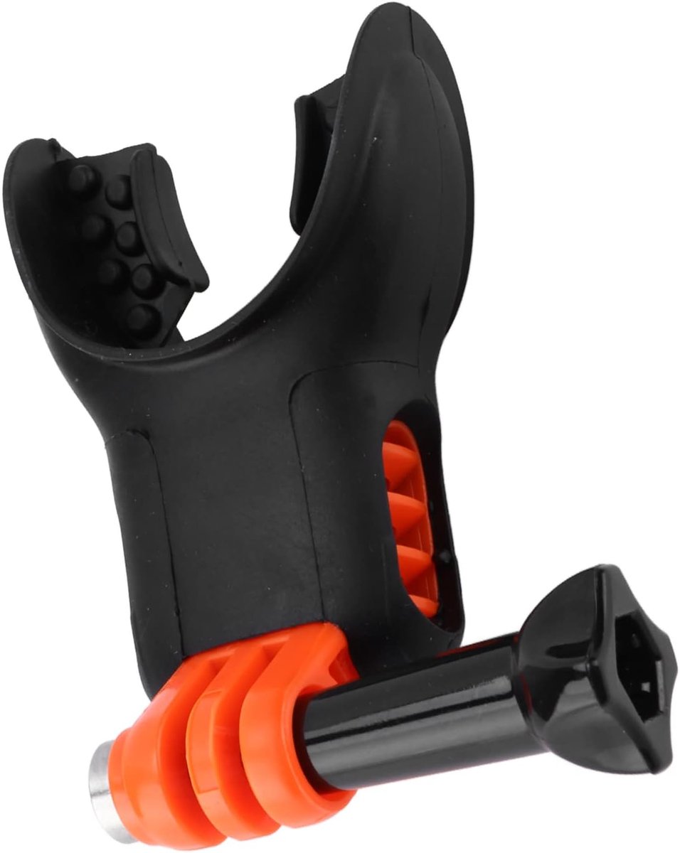 SnelShoppen - Universele mondbevestiging voor actiecamera, ergonomisch en comfortabel, ideaal voor surfen, sport, outdoor avonturen, veilig en stabiel