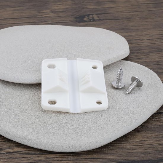 Plastic Cooler Scharnieren 2 Stuks - Geschikt voor Coleman Koelboxen - Inclusief 8 Montagebouten - ShopVlot — afbeelding 5