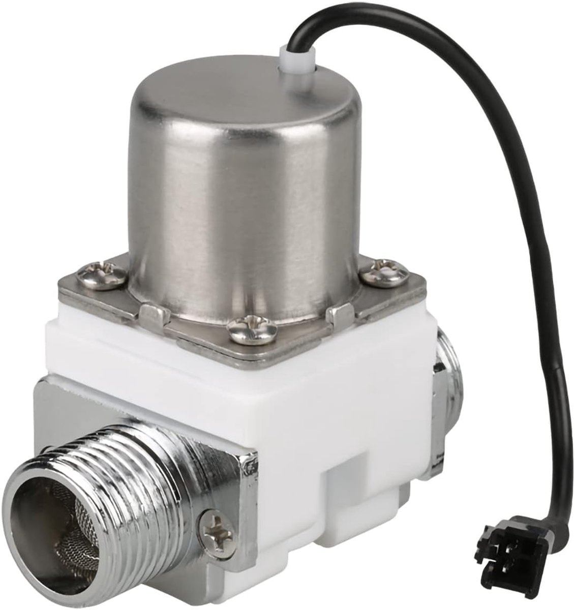 Solenoidklep 1/2" DC 4.5V - Kunststof elektrische solenoidklep - Bistabiele pulsgestuurde waterregeling - ShopVlot