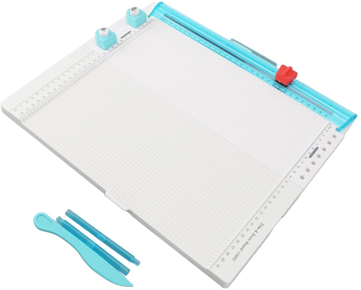 Papier snijmachine 310mm - vouwbare scorer - ergonomisch ontwerp - ideaal voor creatief knutselen - ShopVlot
