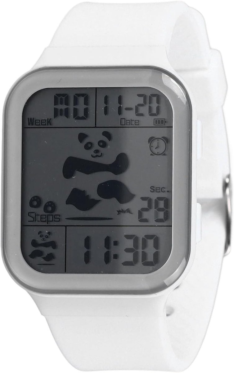 Digitale stopwatch met lumineuze display - waterdichte studentenhorloge - minimalistisch ontwerp - ShopVlot