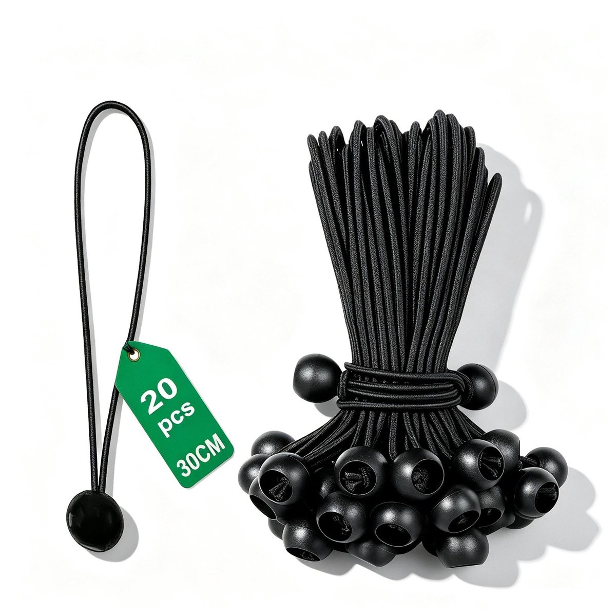 Solidchoice - Set van 20 Tensioners voor Dekzeilen en Tenten