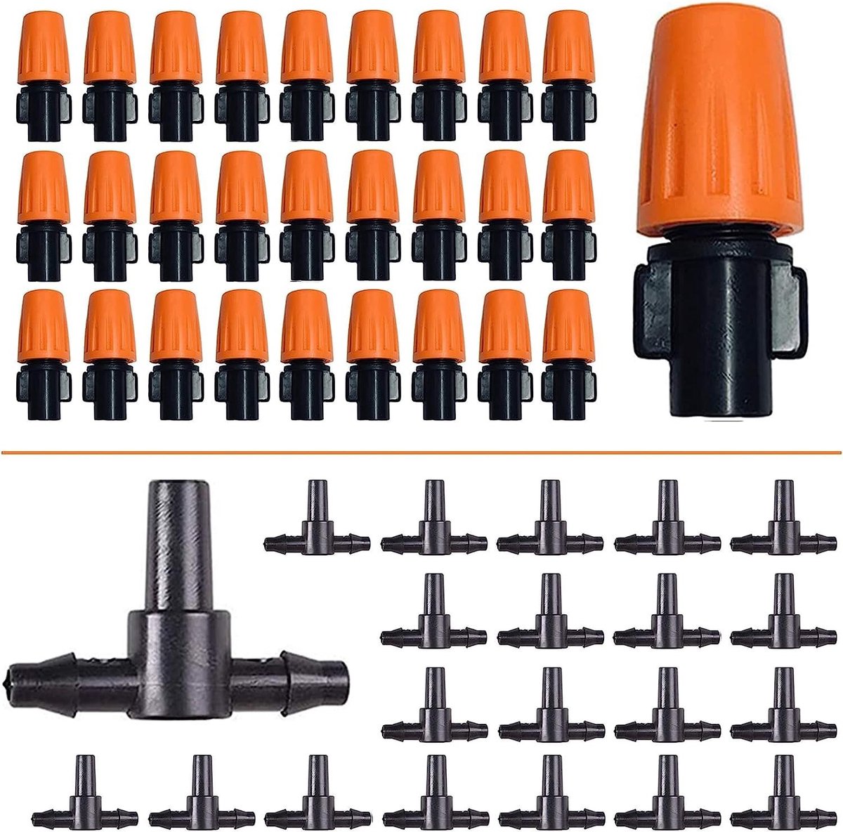 Solidchoice - Set van 100 Sprinklers voor Tuinbewatering