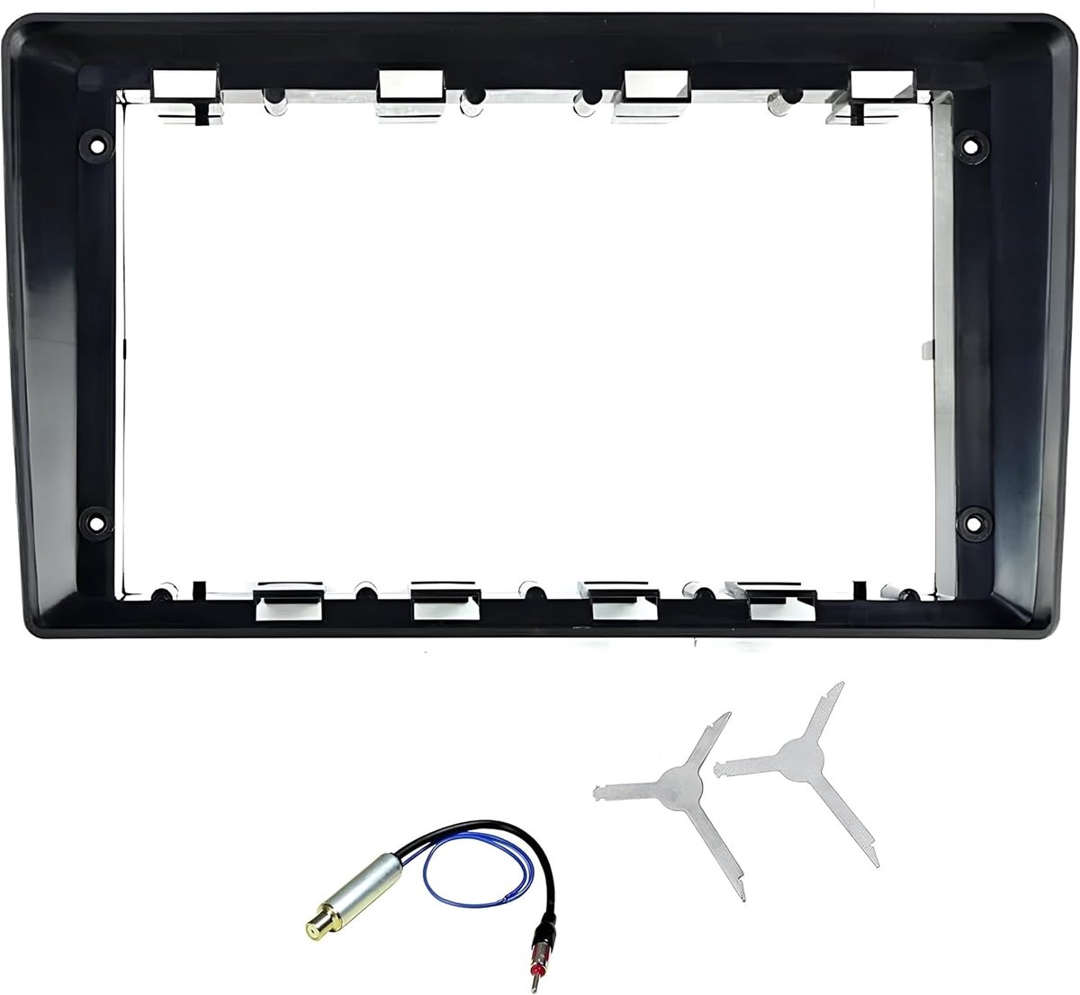 Radio panel kit 9 inch - Front panel frame - Geschikt voor VW, Skoda, Seat - Eenvoudige montage - ShopVlot