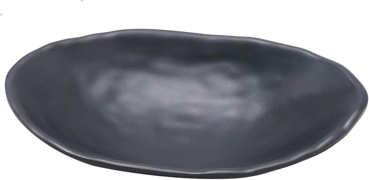 Sleutelschaal matzwart - stijlvolle decoratieve schaal - functionele organisatie - ideaal voor gangen - ShopVlot