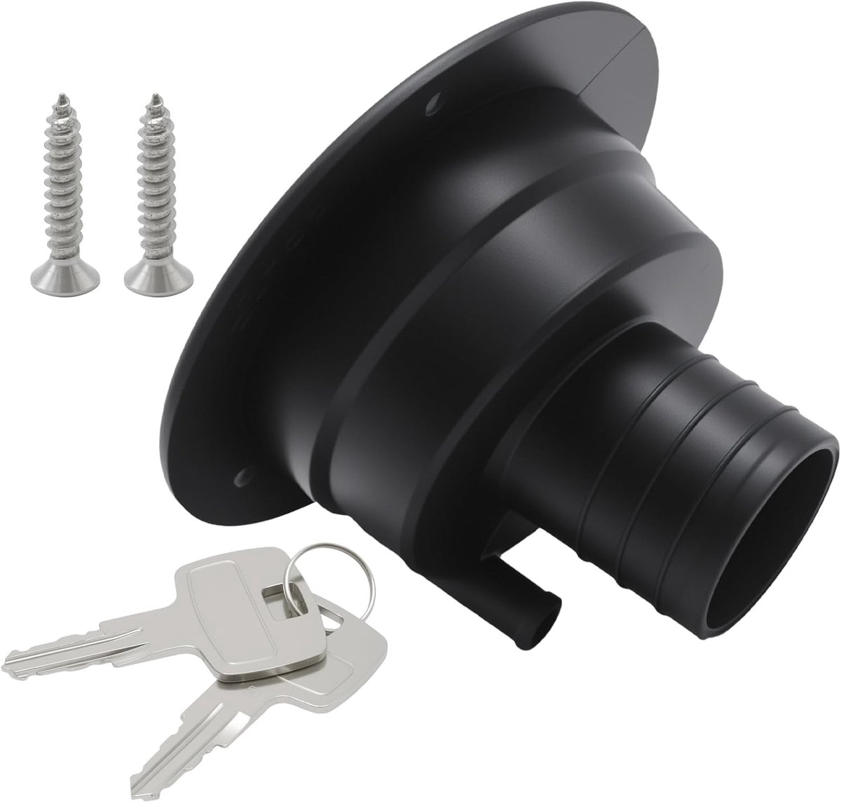 Diepwater-vulkap 80 mm - geschikt voor 30-40 mm deurbekleding - robuuste constructie - ideaal voor campers en caravans - ShopVlot
