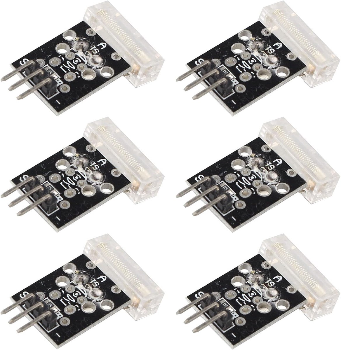 Vibratie Knock Sensor Module 6Pcs - Compatibel met Arduino - Eenvoudige installatie - Duurzaam en betrouwbaar - ShopVlot