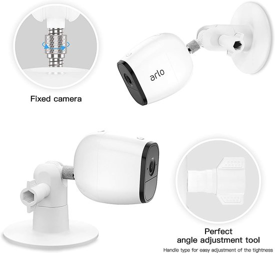 Wandmontageset voor Arlo Pro 3 Pro 2 Ultra Eufy Cam Reolink - zonder schroeven - sterke VHB lijm - ShopVlot — afbeelding 4