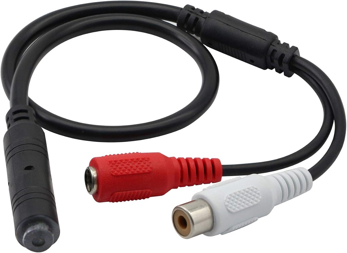 Microphone Audio Pickup Device for Surveillance Camera, Highly Sensitive Audio Surveillance Microphone for CCTV - ShopVlot