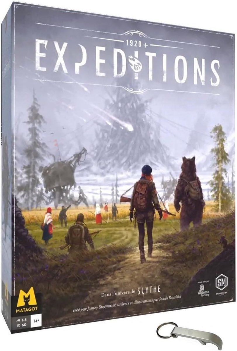 Scythe Expeditions French Version + 1 Bottle Opener - ShopVlot