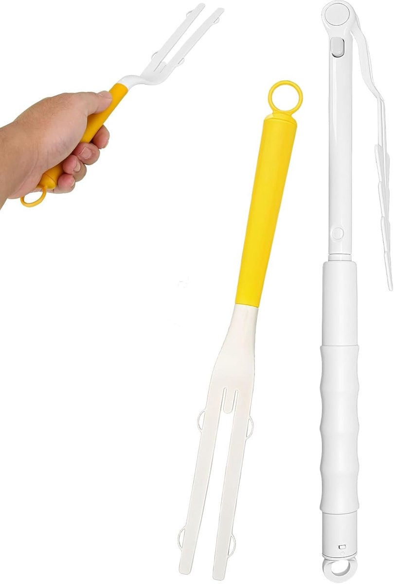 Spare tool set, 1 handle and 1 telescopic handle, charging handle, extended handle only, extendable telescopic rod - ShopVlot