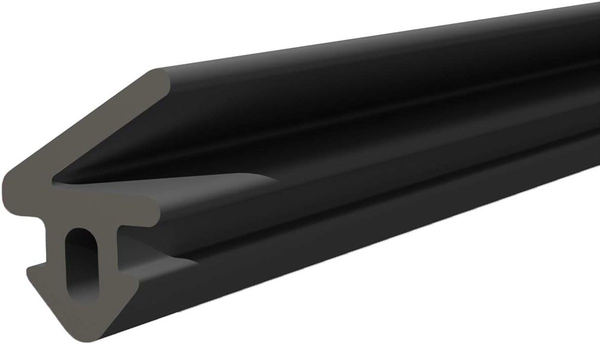 DQ-PP S-1125 Panorama Window Seal, Blacker Rubber Sealing Tape, Plastic Seals, Aluminium Profile Seal, for PVC Windows - ShopVlot