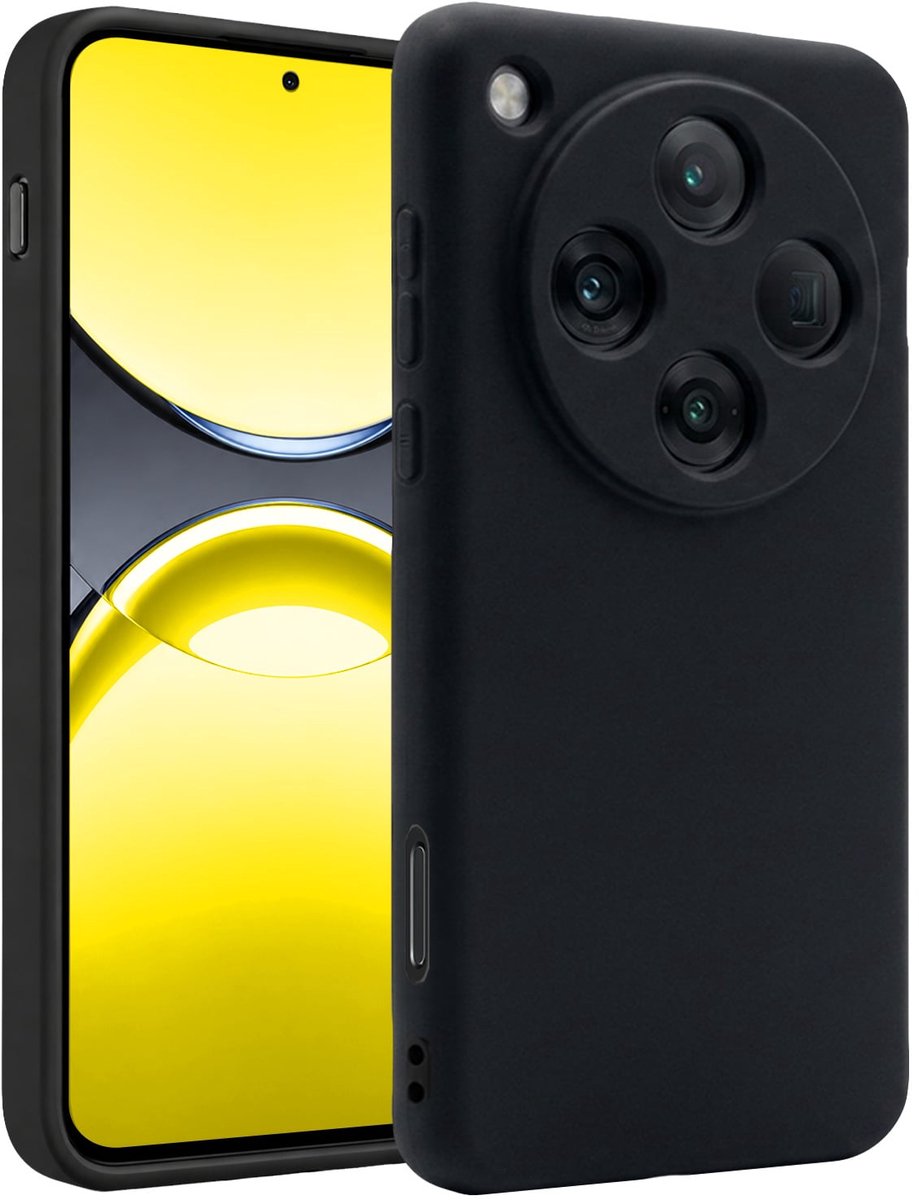 Hoesje - Geschikt voor OPPO Find X8 Pro - Sterk & Shockproof - Hoes Cover - Siliconen Case - Telefoonhoesjes - Zwart