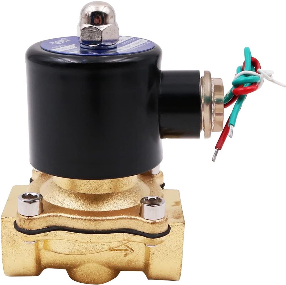 Solenoïde klep water 220V - Normaal gesloten - DN20 3/4" - Voor irrigatie en vloeistoffen - ShopVlot