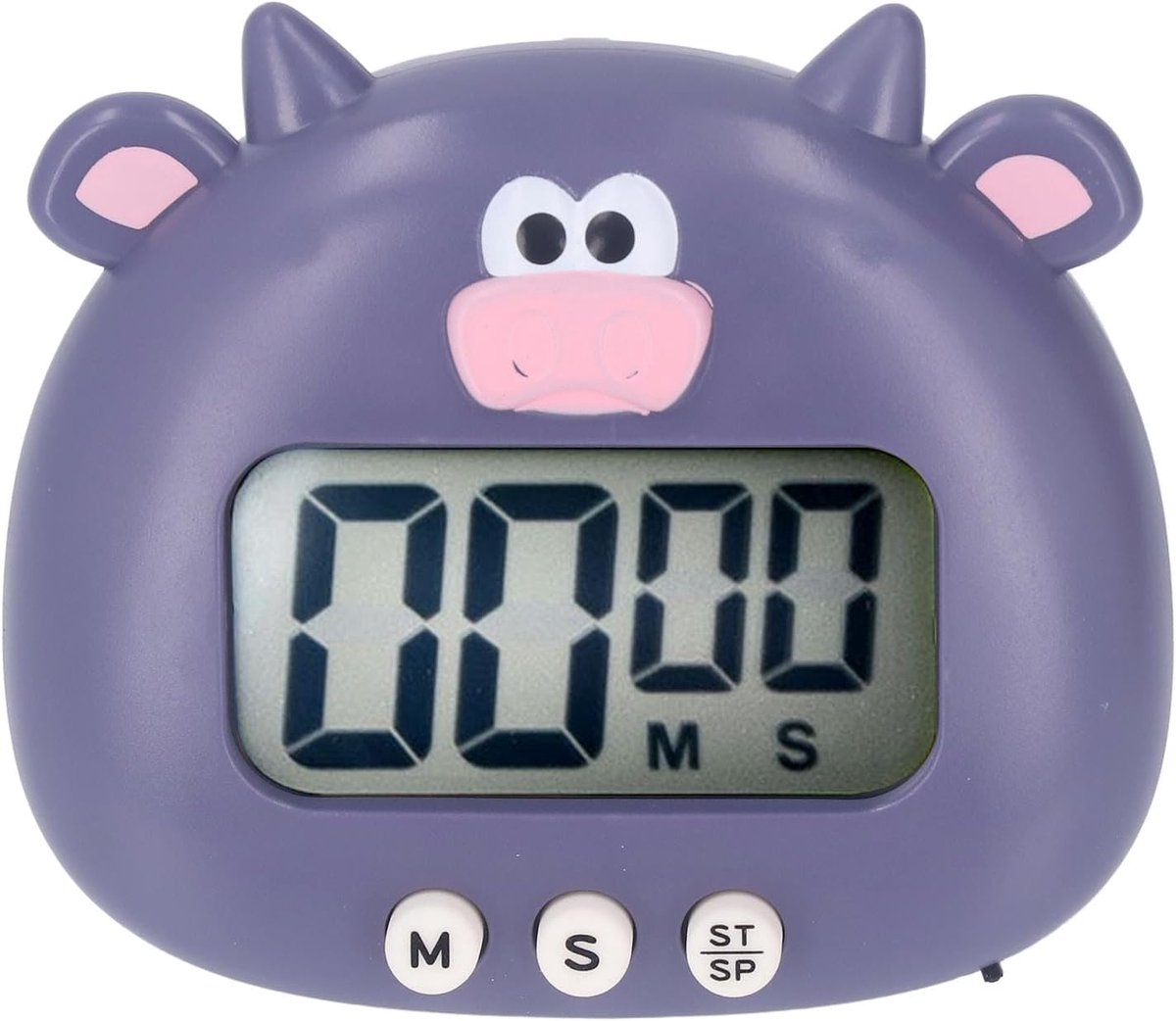 Digitale timer - schattig dierenmotief - nauwkeurige terugteller - ideaal voor koken - ShopVlot
