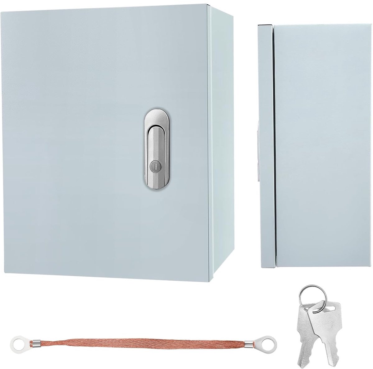 Outdoor verdeeldoos 30 x 40 x 20 cm - waterdicht - robuust poedercoating - ideaal voor industrie - ShopVlot