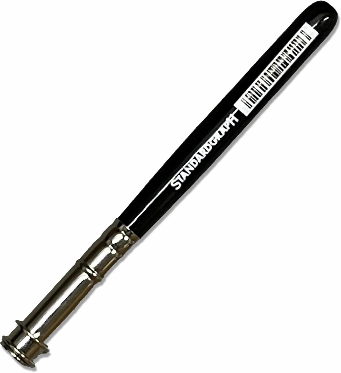Potloodverlengstuk zwart gelakt - handzaam design - met zakclip - ideaal voor langere schrijfbeurten - ShopVlot