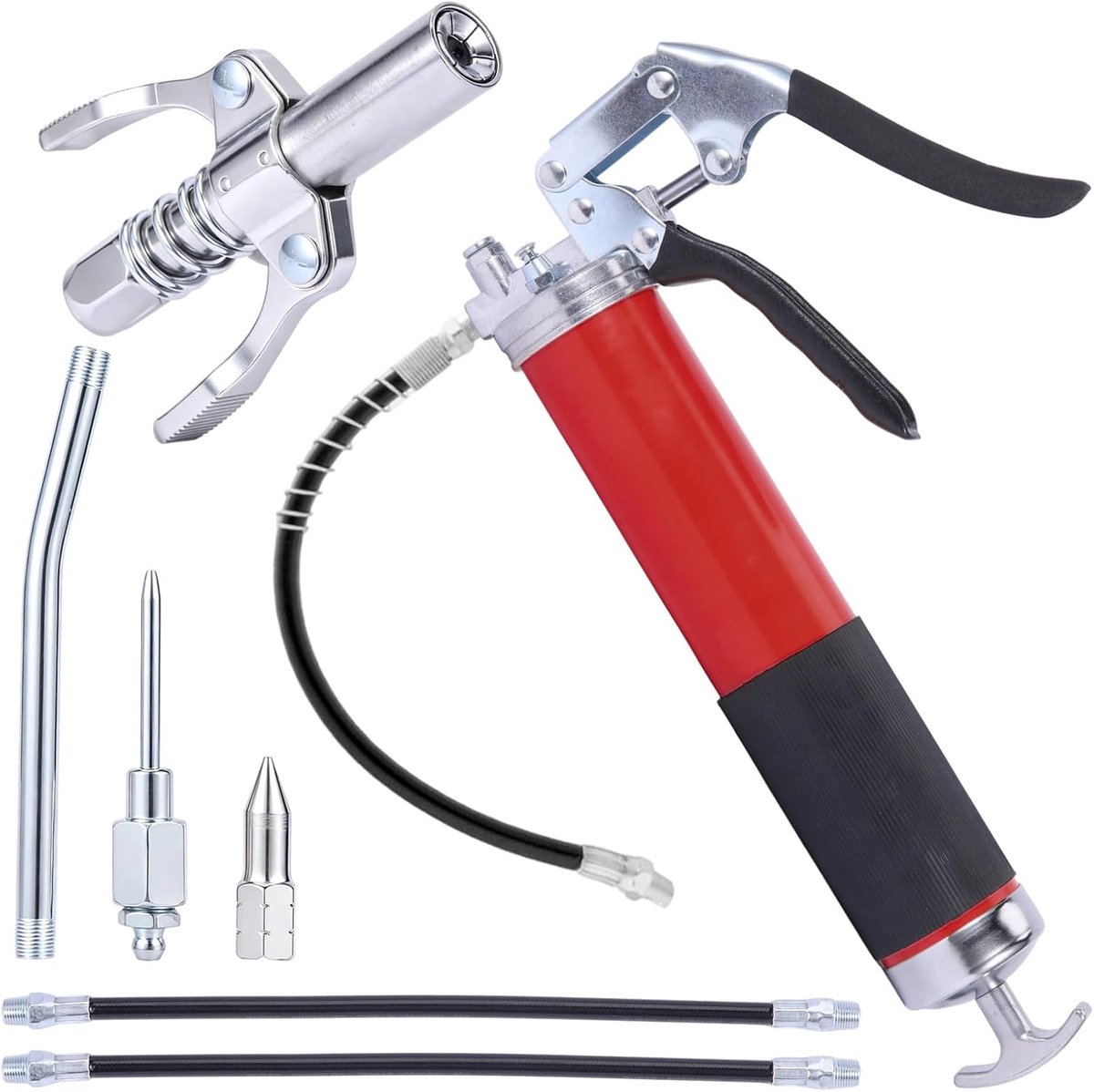 Vetcannons 7000PSI - Professionele vetpomp - Robuuste cartridge - Voor nauwkeurige smering - ShopVlot