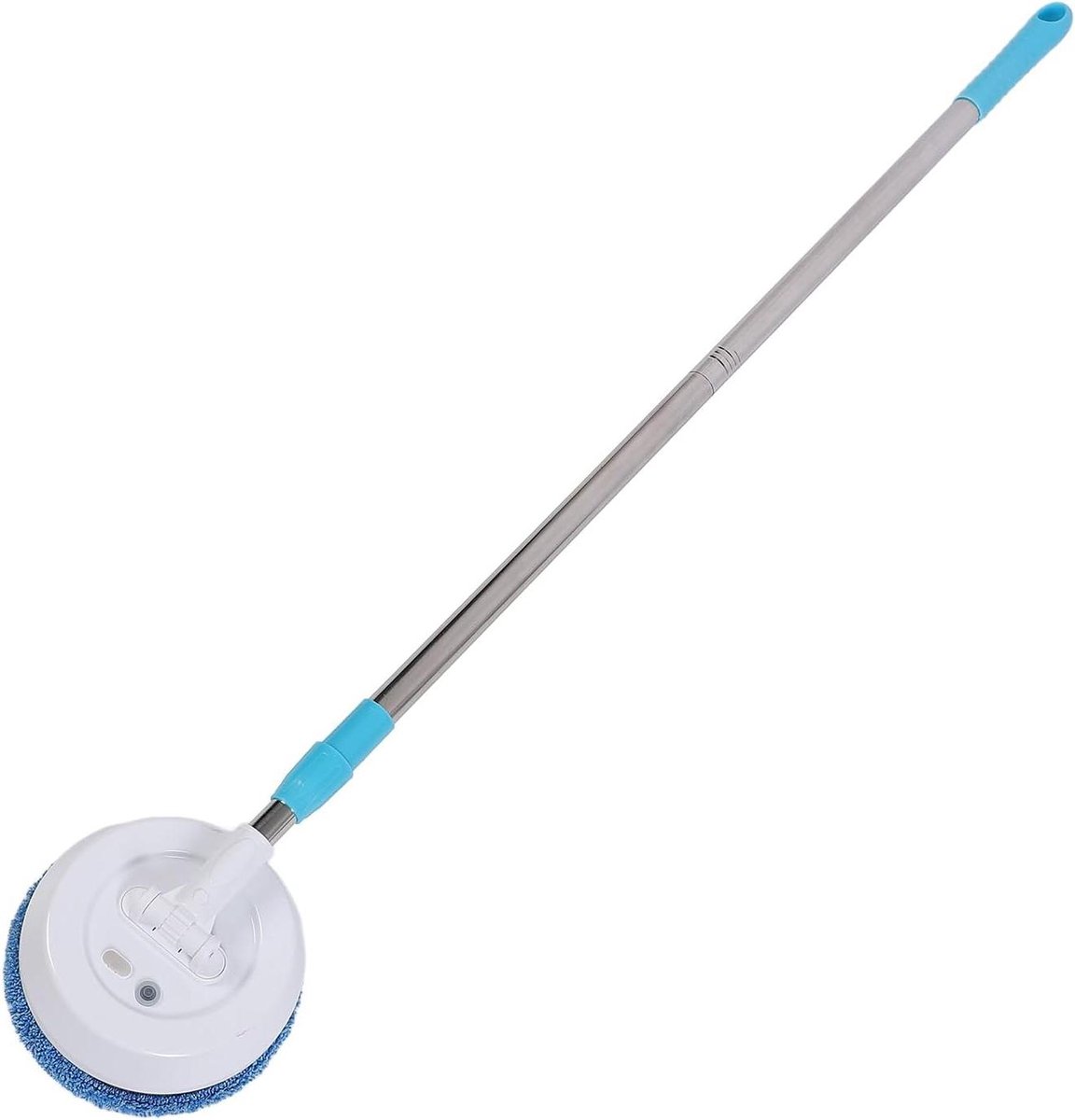 Draadloze Elektrische Mop - Steelstofzuiger Bezems - Vloeren Reinigen - Flexibele Kop - 55 x 18 x 11 cm - Wit