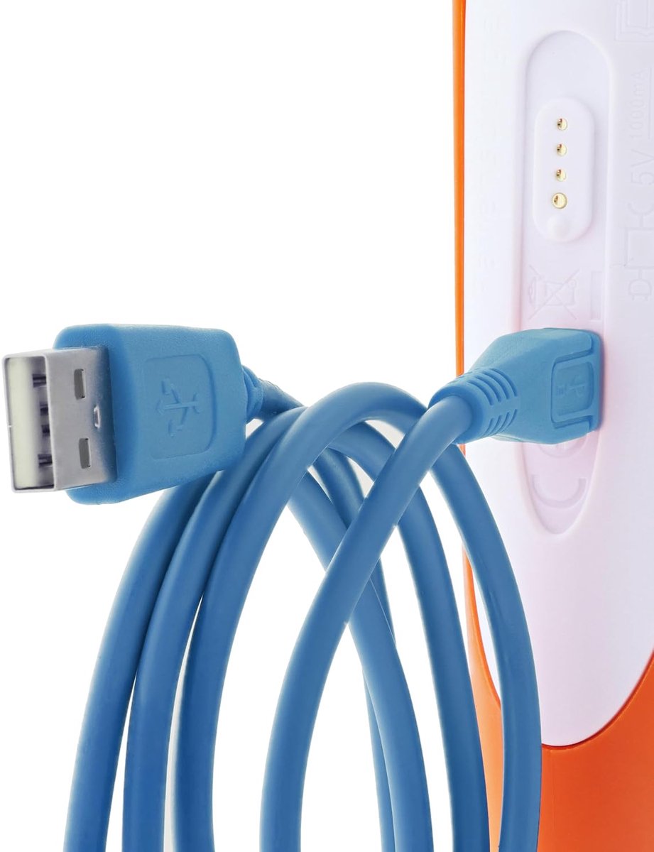 Replacement Cable Compatible with Ravensburger TipToi Pen Generation 4 USB Blue Charging and Data Cable for Sync and - ShopVlot