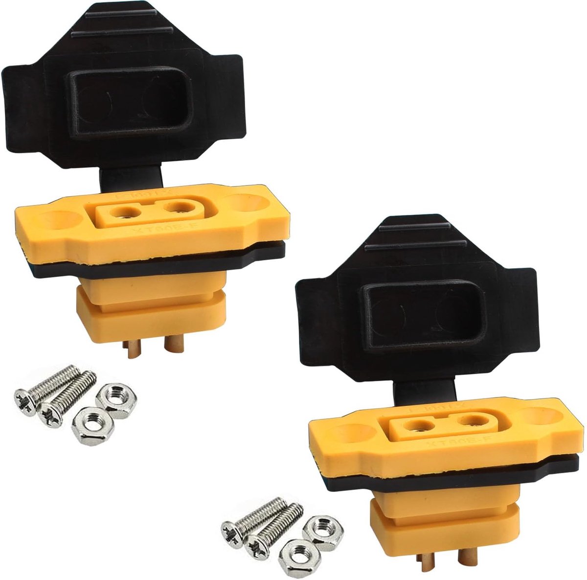 XT-60 connector kabels - hoog stroom vermogen - met rubber beschermkap - voor Lipo accu's - ShopVlot