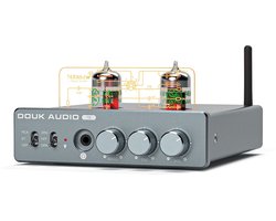 Solidchoice - HiFi Bluetooth 5.1 Buizenversterker met 80W per Kanaal