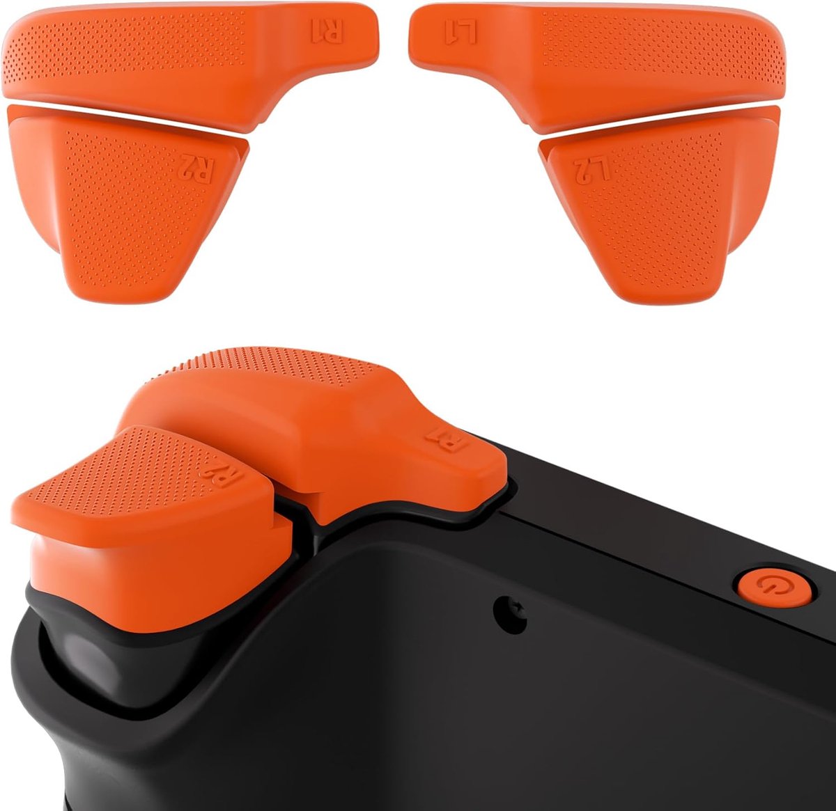 Trigger extensies voor Steam Deck - Verlengde L1R1 L2R2 knoppen - Antislip en comfortabel - Verbeterde grip bij gamen - ShopVlot