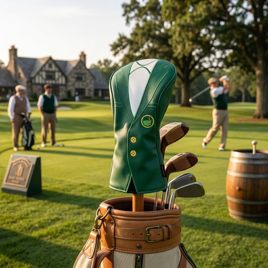 Solidchoice - Waterdichte Golf Club Covers van PU Leer met Zachte Voering van Solidchoice — afbeelding 3