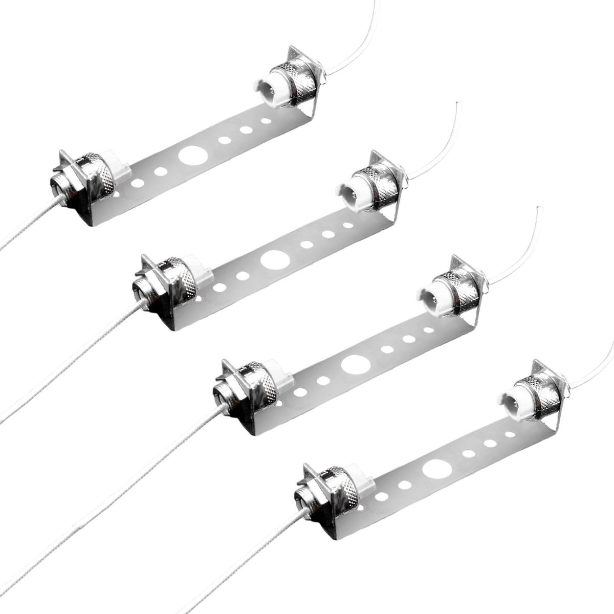 Universele R7s Adapter voor LED Lampen - 4 Stuks, 118mm J118 Fitting, Verstelbare Lampenhouder Converter