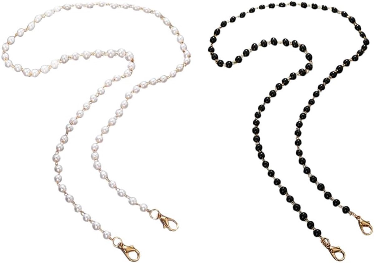 Brillenkoorden dames - verstelbaar - antislip met parels - trendy accessoires voor elke gelegenheid - ShopVlot