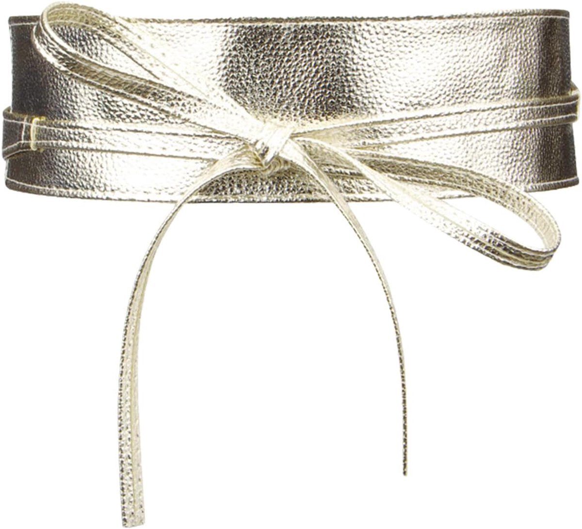 Damesriem 1 stuk - brede tailleband van PU leer - modieuze strik - perfect voor casual outfits - ShopVlot