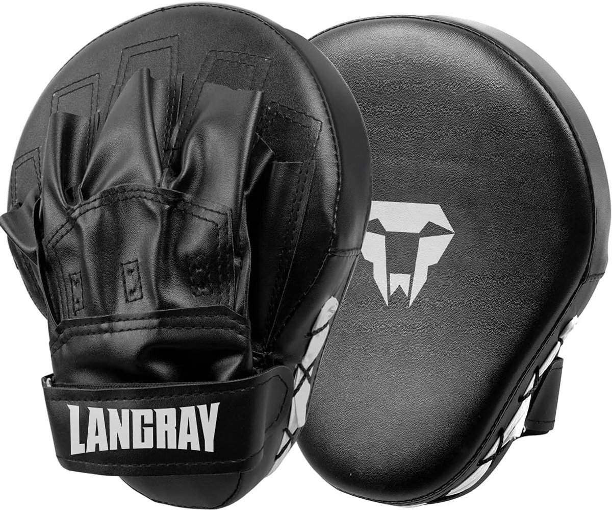 Boxing Punching Mitts - PU Leder - Ademend - Betrouwbaar voor Muay Thai - ShopVlot