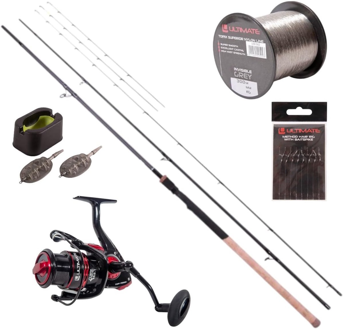 Ultimate Feeder Fury Set 360cm - Witvis Set - ShopVlot