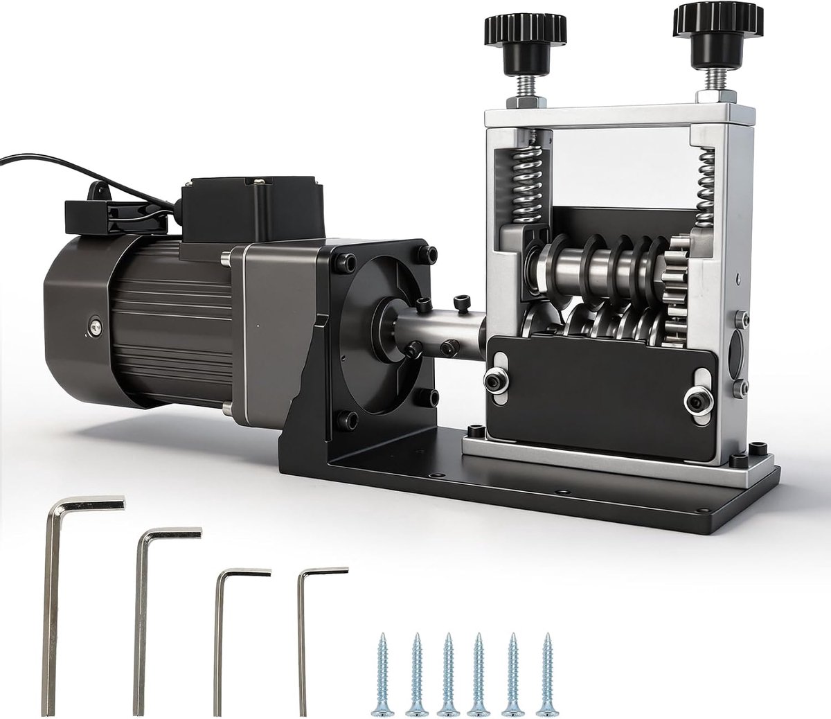 Electric Cable Stripper Machine for 3-17mm, Automatic Cable Stripper, Copper Wire Recycling, 5 Channel Cable Peeler - ShopVlot