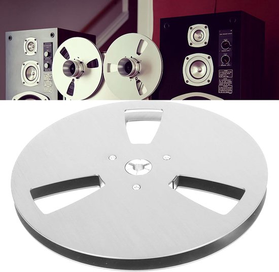 Tape Reel 7 Inch - Lege Opname Rol - Aluminium Legering - 3 Gaten - Universeel Voor Reel to Reel - Vervangingsonderdeel - Opnameband — afbeelding 3