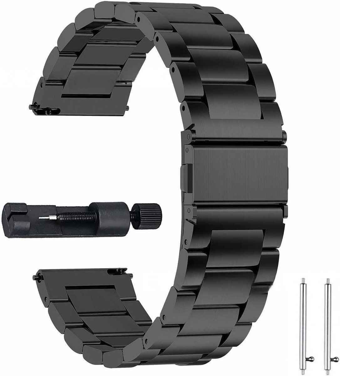 20 mm armband voor Xplora X6 Play/Xplora X6 Pro, metalen roestvrij stalen vervanging, heren, dames, horlogeband voor - ShopVlot