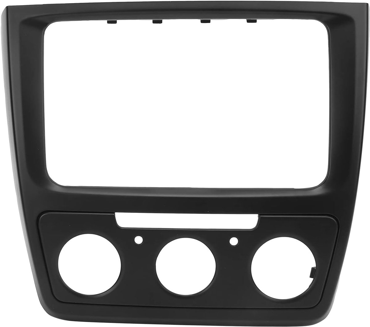 2Din Central Control CD Radio Fascia Dash Panel Interior Modification Suitable For Yeti 2014 - ShopVlot
