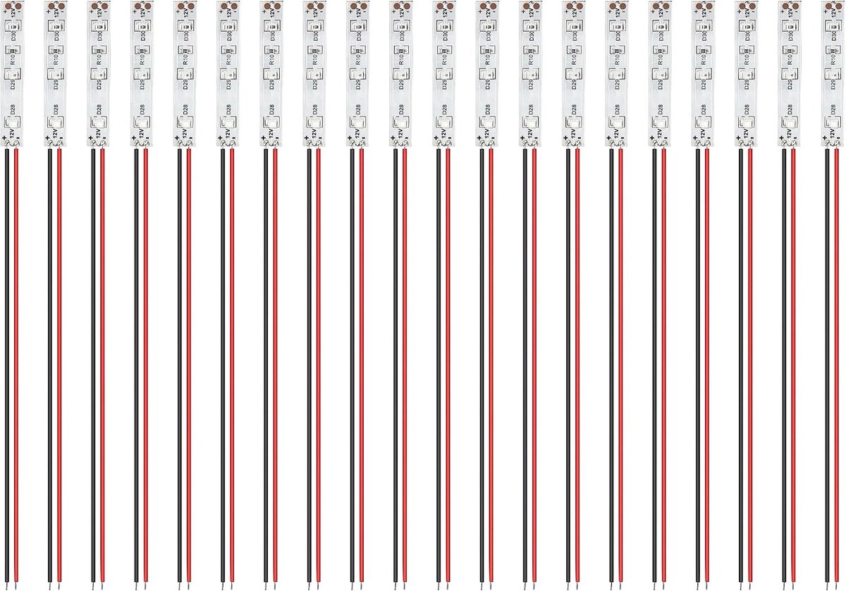 LED Strip 50 mm - 2335 SMD - Rood - Helder licht voor modelbouw - ShopVlot