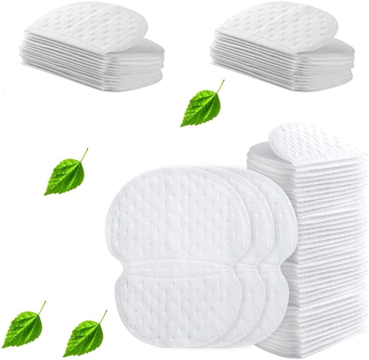 120 Stuks Zweetabsorberende Onderarmtabletten voor Mannen en Vrouwen, Onderarmbescherming, Hyperhidrose, Zweetpads, Zweetbeheersing