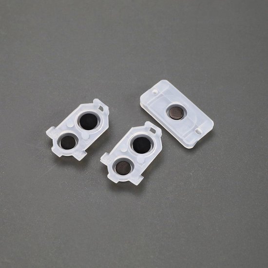 3 Sets Geleidende Knop Pads Vervanging voor PS4 Controller - Siliconen Zelfklevend — afbeelding 2