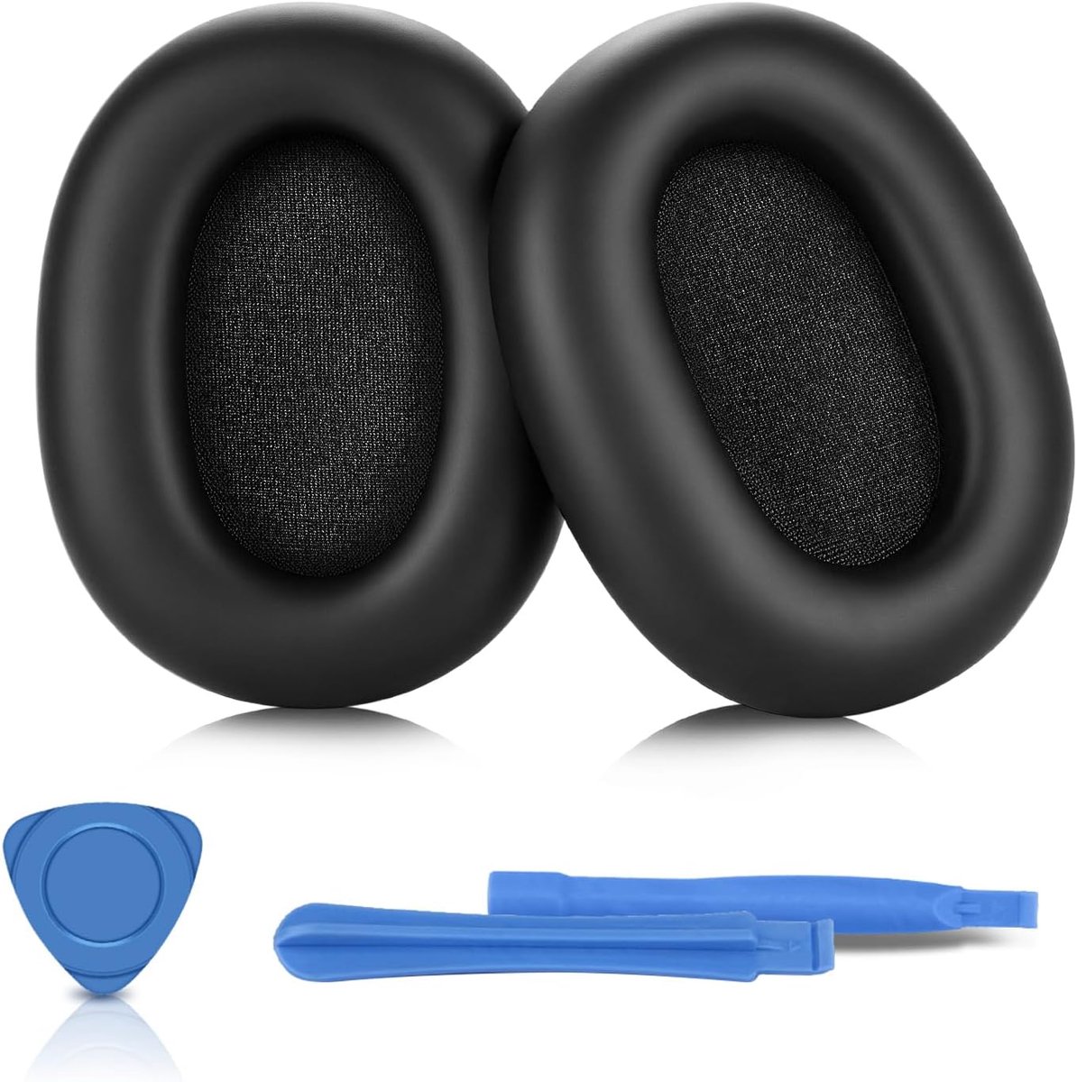 ELZO Oorkussens Kussens Vervanging voor Sony WH-1000XM6, Zwart - ShopVlot
