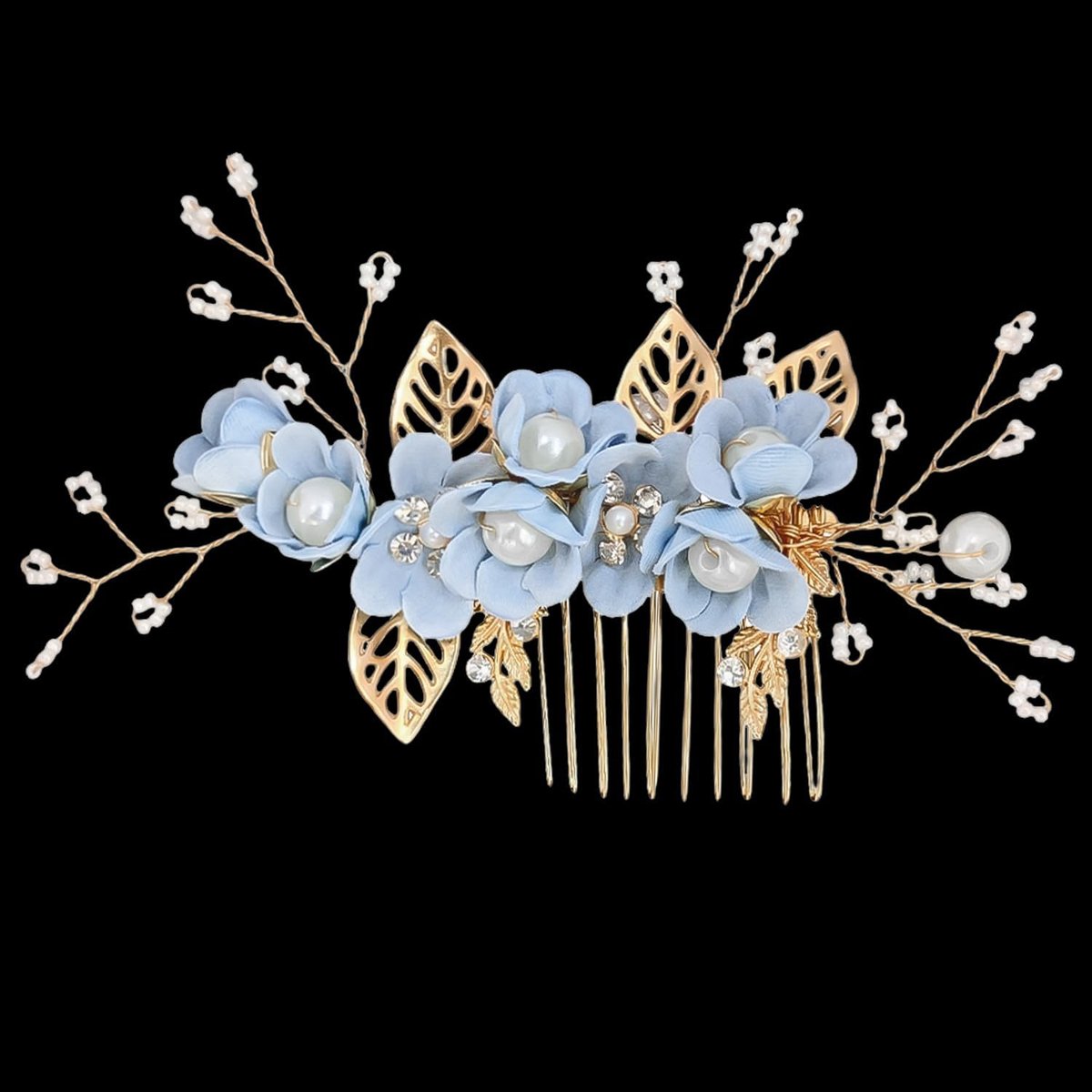 Bruidsmeisjes Haaraccessoires - Haarcombs met Bloemen - Elegante Haarspelden voor Bruiden en Meisjes - ShopVlot