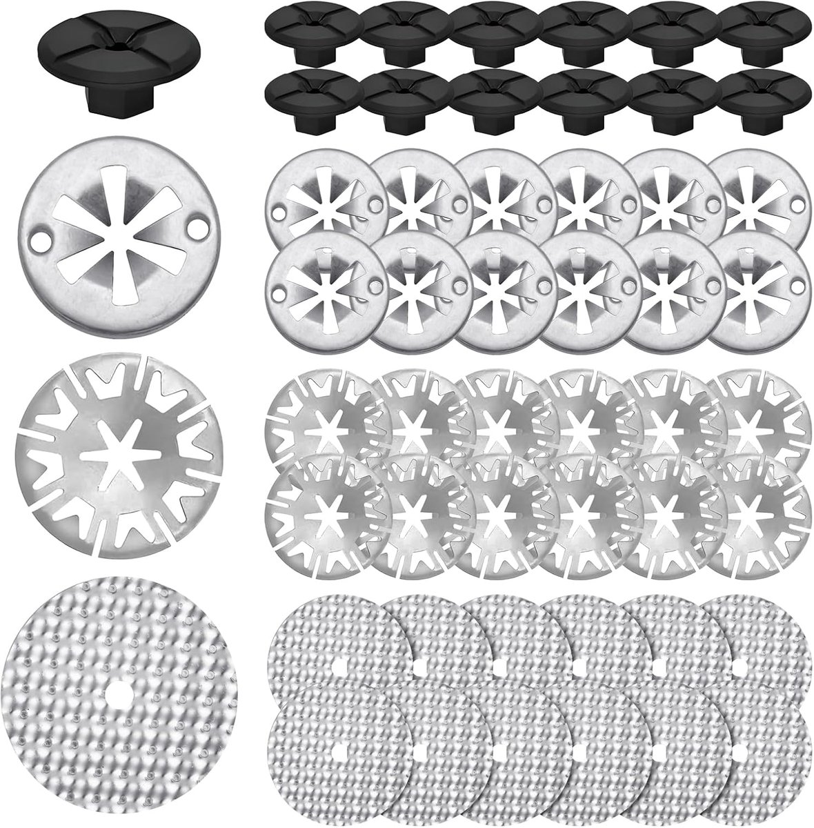 Warmtebeschermingsplaat reparatieset 48-delig - 52 mm klemschijven - voor VW Audi Skoda - eenvoudig te gebruiken - ShopVlot