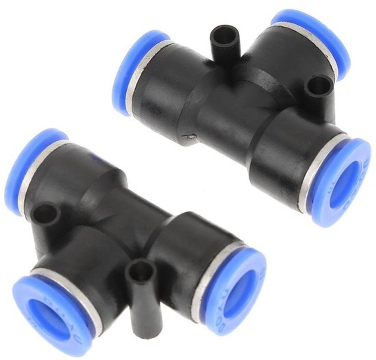 Pneumatische Raccords 10pcs - Luchtkoppeling 1/4 - Snelle Verbinding - Duurzaam - Goede Afdichting - Comfortabele Demontage