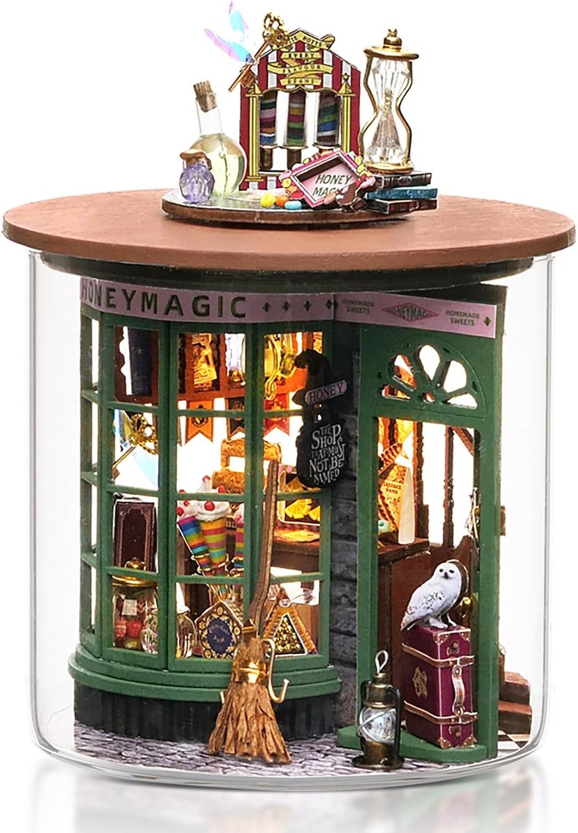 Miniatuur Huis Set 1:24 - Modelset met Meubels - Creatieve Doe-Het-Zelf Kit - Perfect voor Thuisdecoratie - ShopVlot