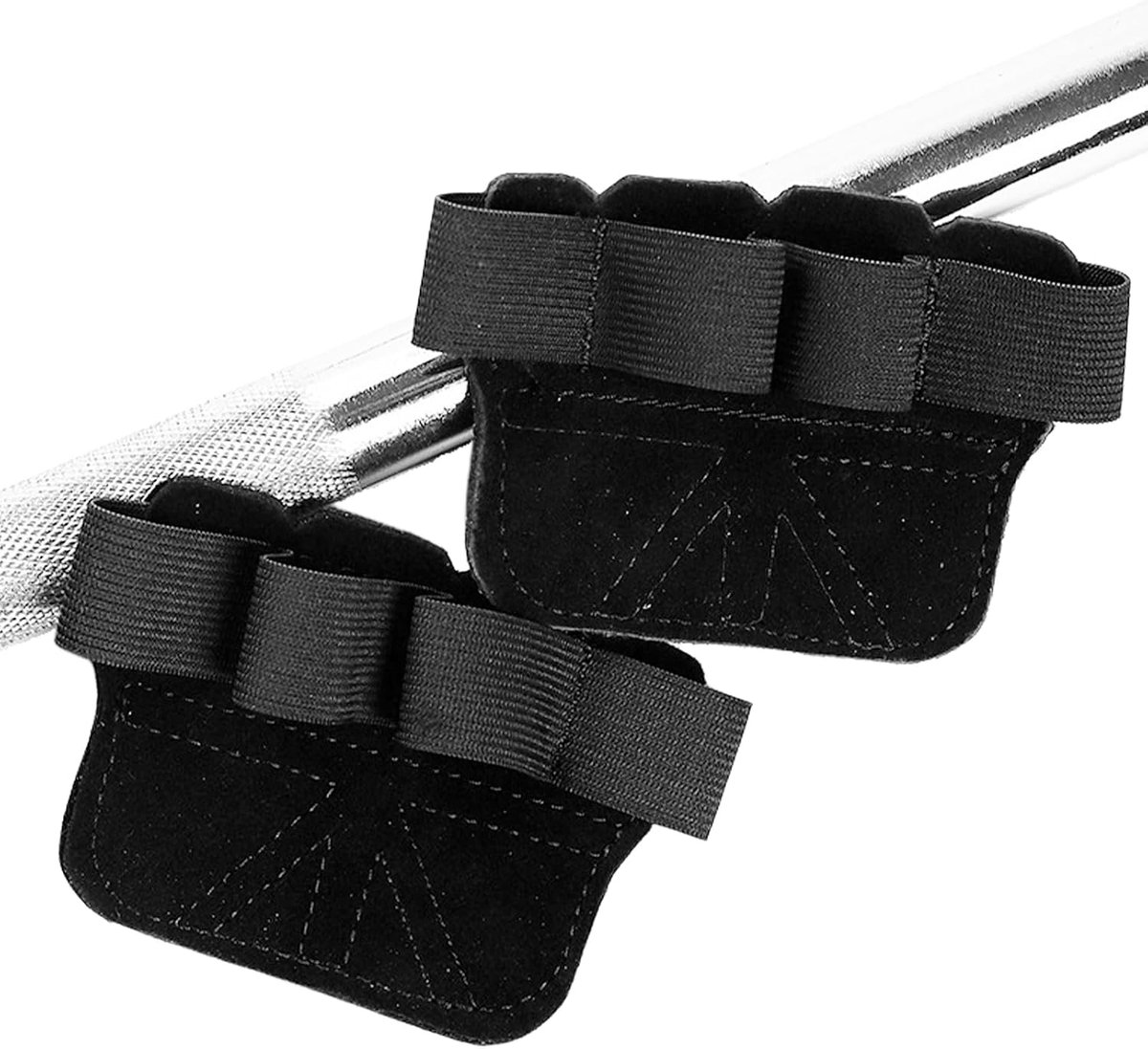 Grip Pads voor Pull-Ups en Krachttraining - Leer - Ademend en Anti-Slip - Veilig trainen - ShopVlot